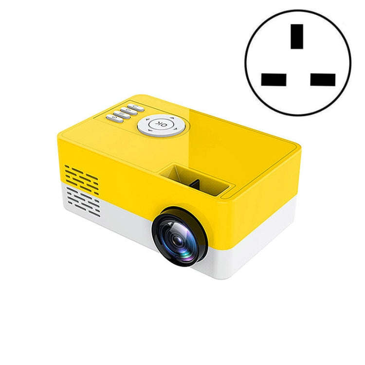 S261/J16 Home Mini HD 1080P Portable LED Projector, Support TF Card / AV / U Disk, US Plug, EU Pl...