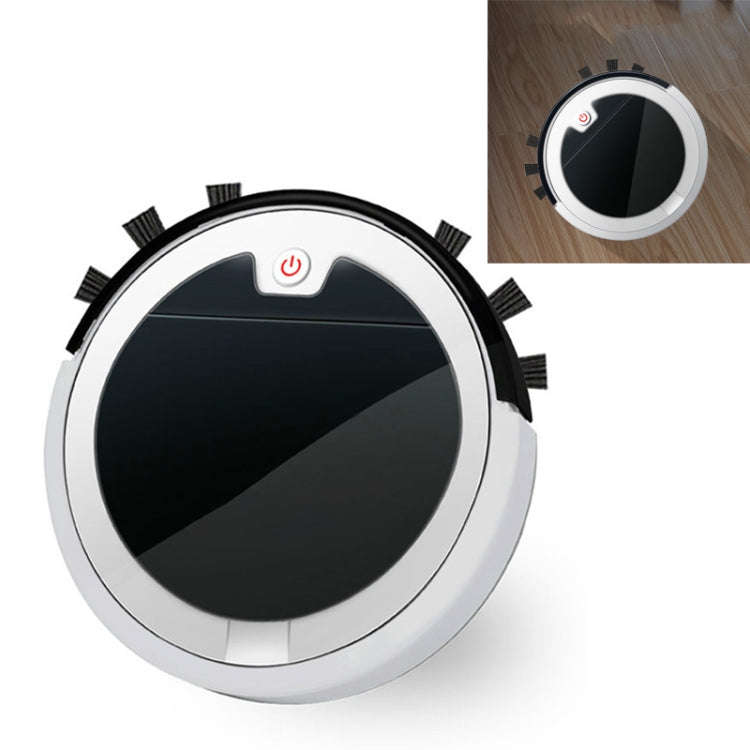 Home Smart Sweeping Robot Planning Route Remote Control Large Suction Cleaner Sweeper, White Blac...