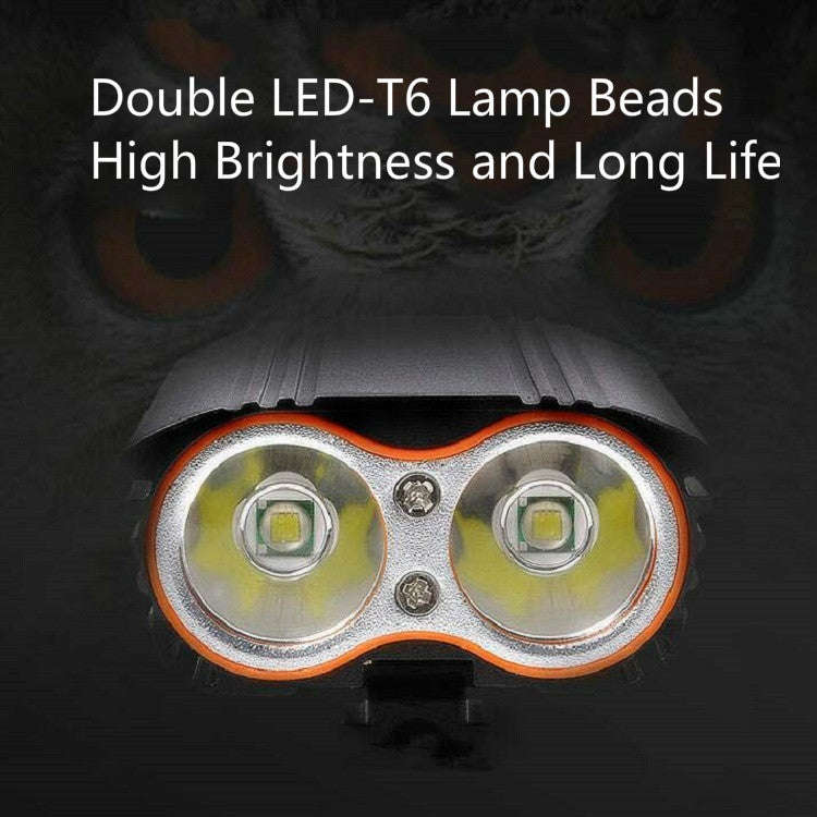 Bicycle Front Light USB Charging T6 Cycling Light Waterproof Mountain Bike Light, Waterproof Bike...