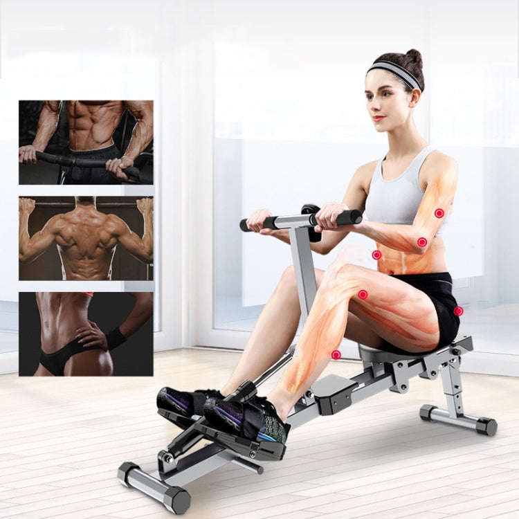 Home Fitness Equipment Indoor Foldable Slimming Belly Rowing Device, Rowing Device