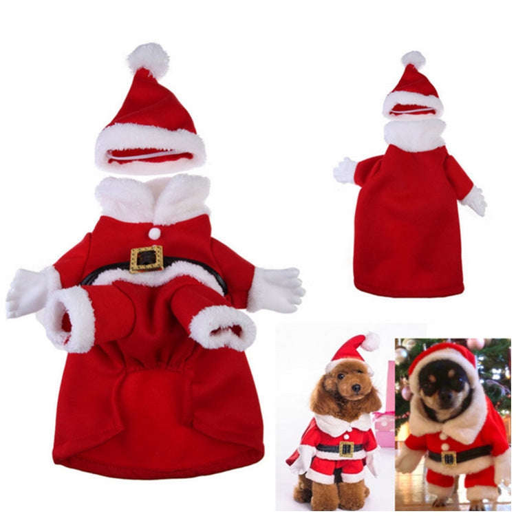Pet Three-Dimensional Christmas Suit, S, M, XL