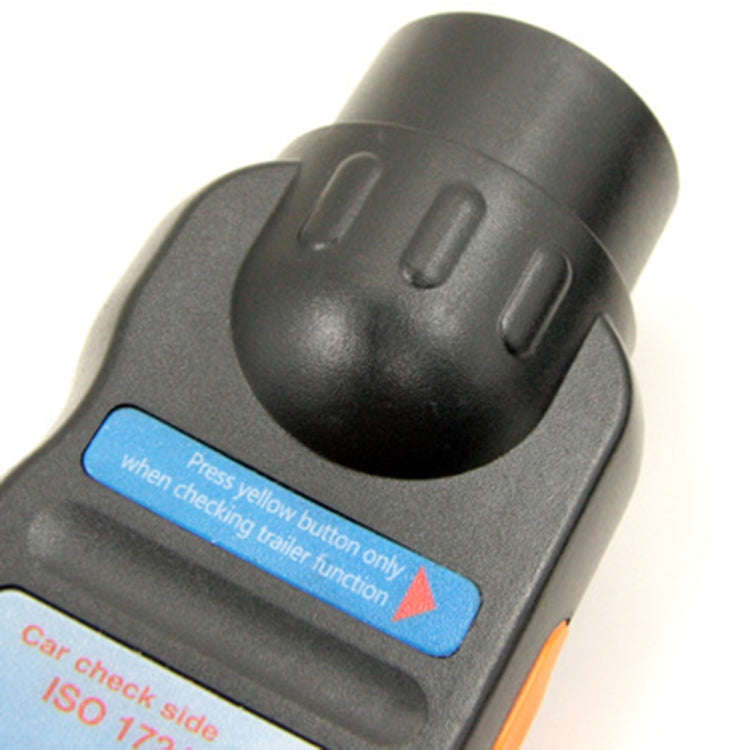 JHT4003 European 12V 7 Pin Car Truck Trailer Plug Socket Tester Wiring Circuit Light Test Tool, J...