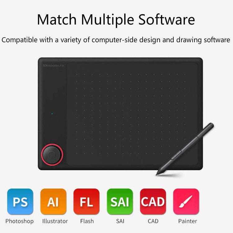 Tianmin G30 Magic Circle Digital Tablet Can Be Connected To Mobile Phone Hand-Painted Board Paint...