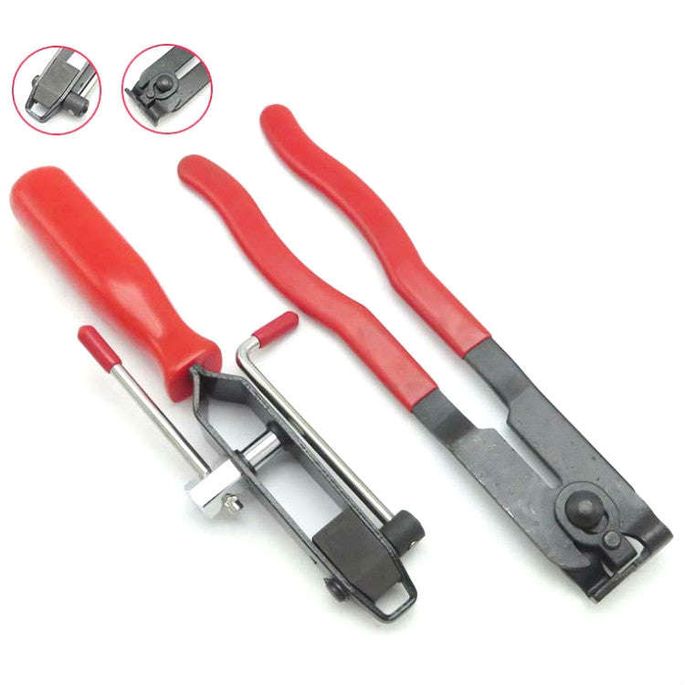 2 PCS / Set Dust-Proof Casing Beam Clamp Ball Cage Camp Exhaust Pipe Lifting Lug Removal Clamp, E...
