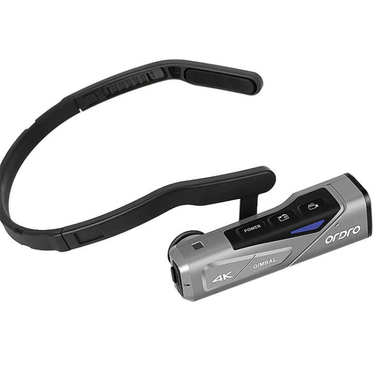 ORDRO EP7 4K Head-Mounted  Auto Focus Live Video Smart Sports Camera, Without Remote Control, Wit...