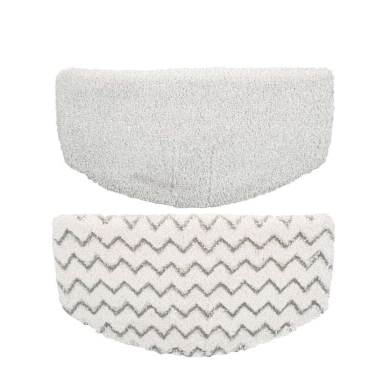 Steam Mop Cloth Cover Accessories For Bissell 1940/1440, 1 Stripe+1 White, Single Stripe, Single ...