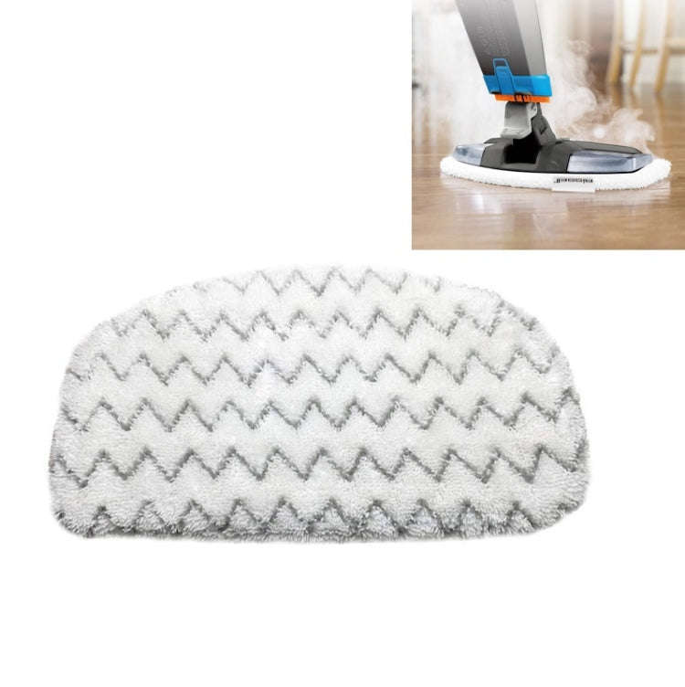 Steam Mop Cloth Cover Accessories For Bissell 1940/1440, 1 Stripe+1 White, Single Stripe, Single ...