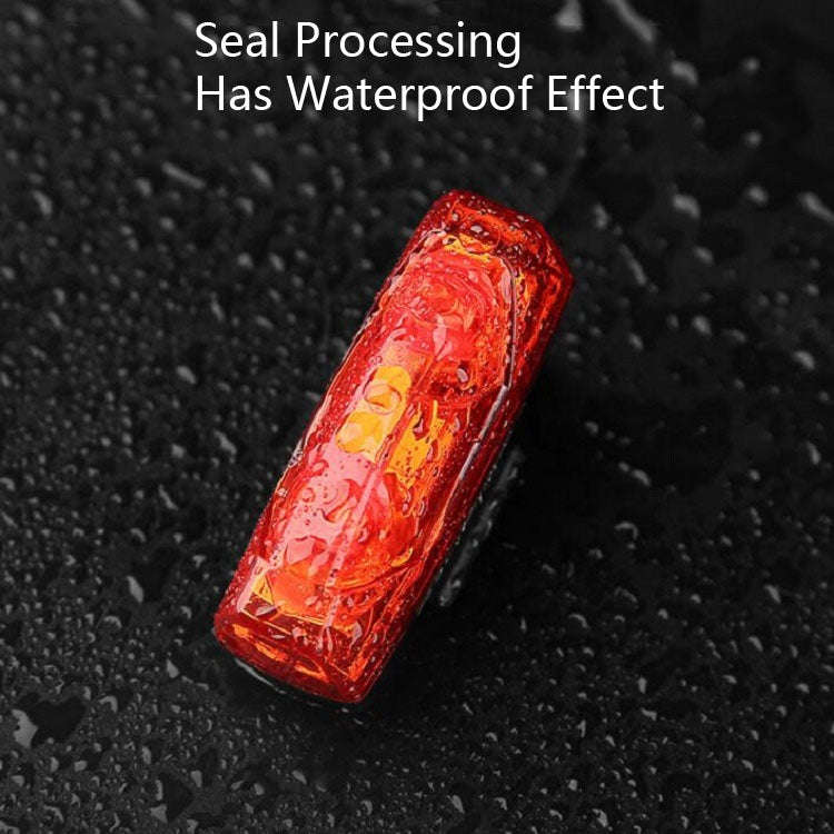 Magnetic Induction Taillight Bicycle Self-Generation Induction Taillight Waterproof Night Riding ...