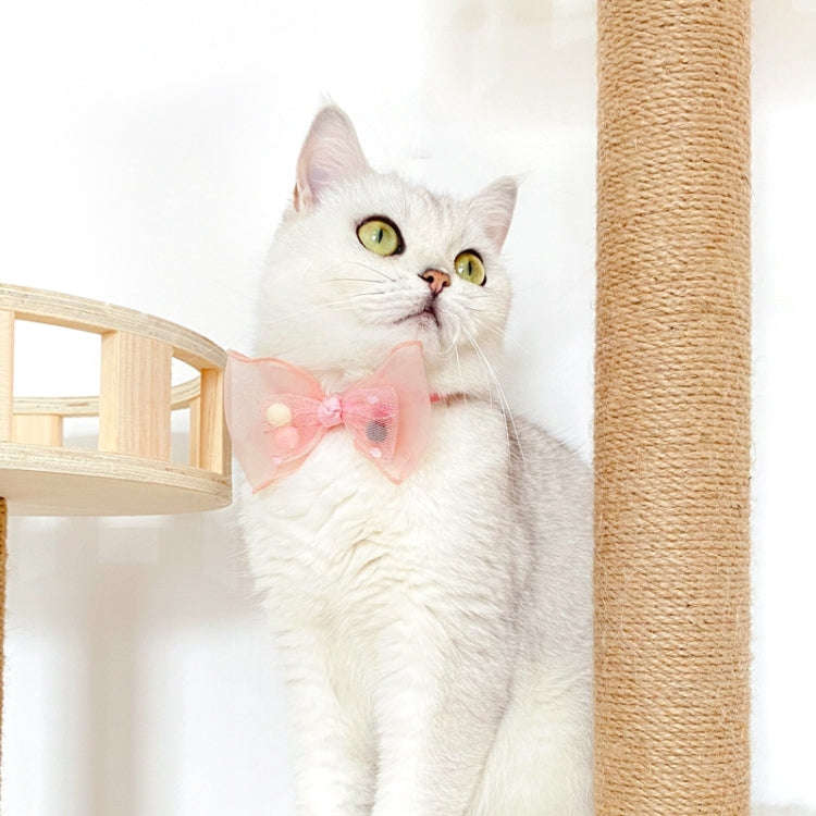 Pet Handmade Adjustable Cat Dog Bow Tie Collar, S 17-32cm Ball Bowknot, S 17-32cm Sequin Bowknot,...