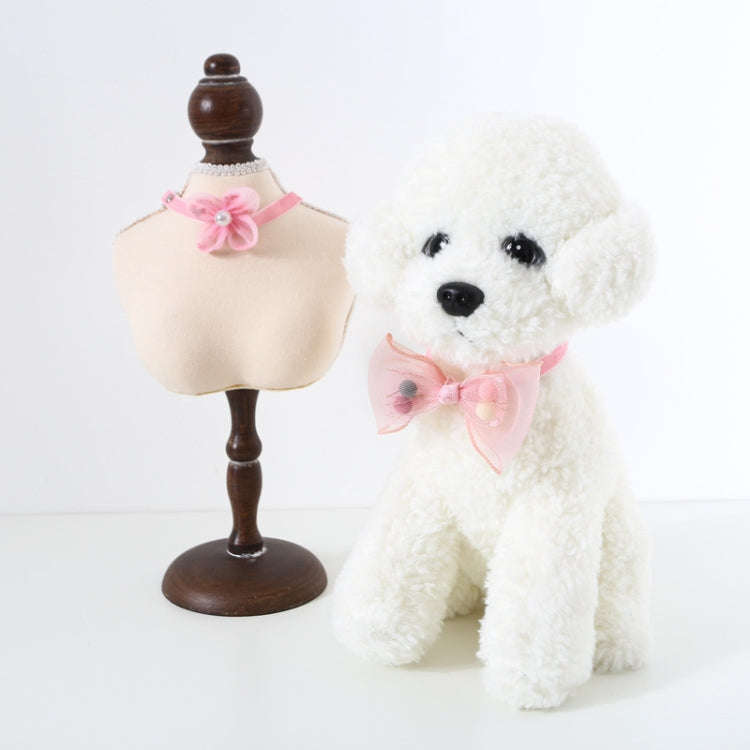 Pet Handmade Adjustable Cat Dog Bow Tie Collar, S 17-32cm Ball Bowknot, S 17-32cm Sequin Bowknot,...