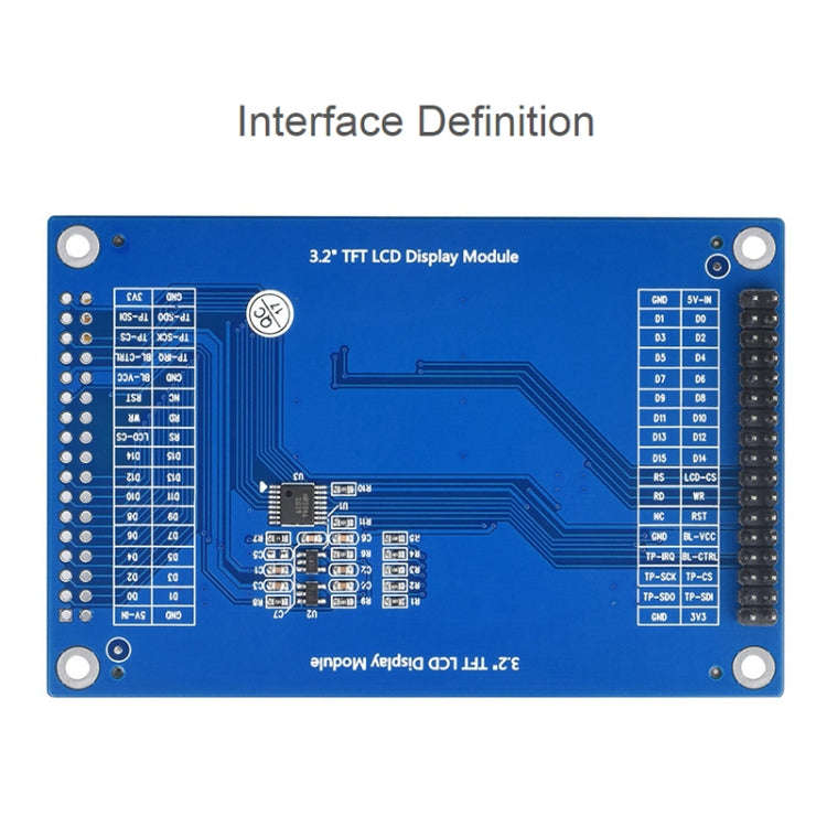 Waveshare 16498 3.2inch 320x240 Pixels Touch LCD (D), With Touch Panel And Stand-Alone Controller...