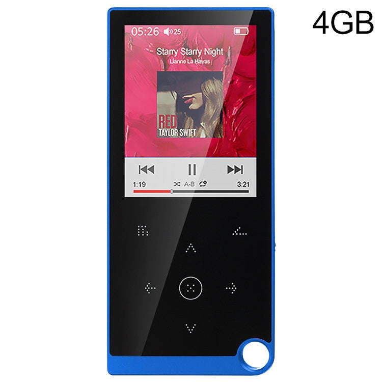 2.4 inch Touch-Button MP4 / MP3 Lossless Music Player, Support E-Book / Alarm Clock / Timer Shutd...