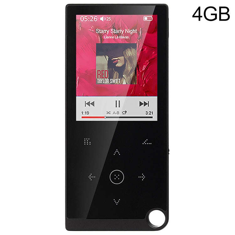 2.4 inch Touch-Button MP4 / MP3 Lossless Music Player, Support E-Book / Alarm Clock / Timer Shutd...