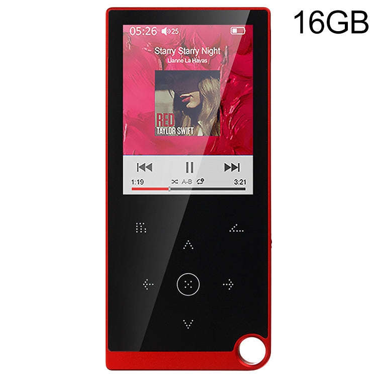 2.4 inch Touch-Button MP4 / MP3 Lossless Music Player, Support E-Book / Alarm Clock / Timer Shutd...