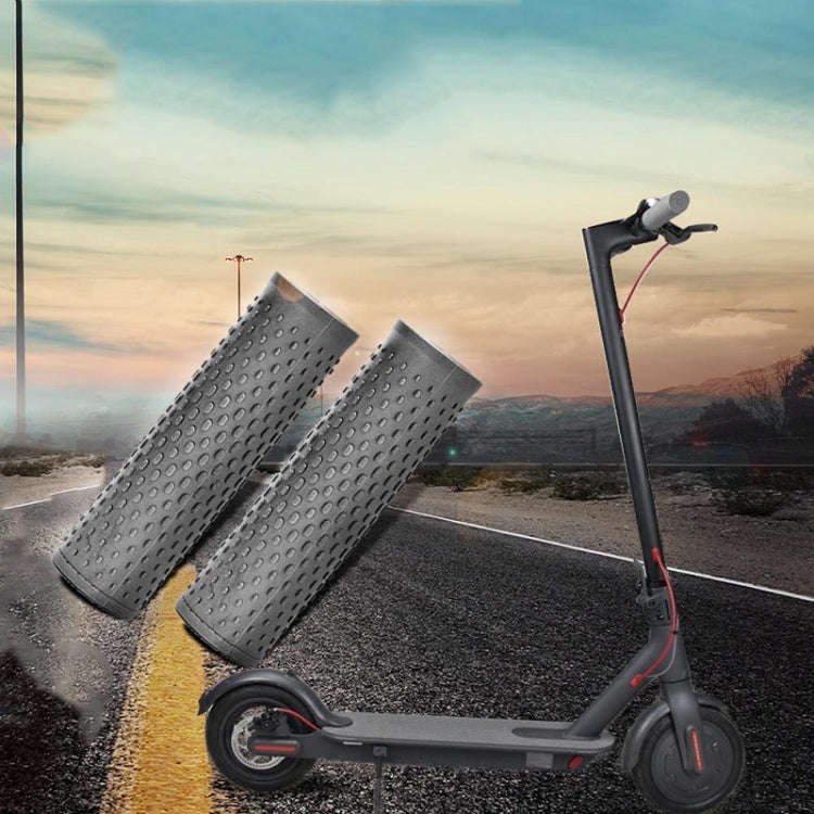 2 Pairs Scooter Accessories Handlebar Rubber Handle Cover For Xiaomi Mijia M365 / M365 Pro, Black...