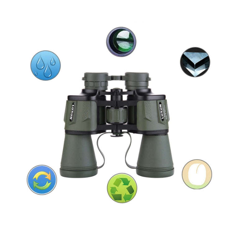 Luxun 20X50 Outdoor Binoculars  Low Light Night Vision Non-Infrared High Power Binoculars, 20X50 ...