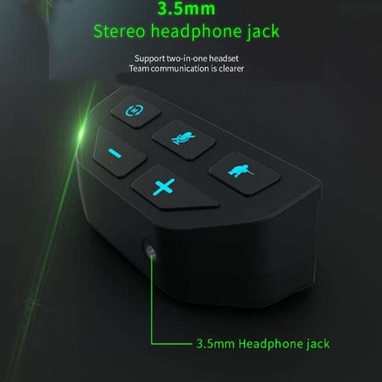 Gamepad Sound Card Headset Adapter For XBOX One / XBOX Series X / S / PS5, White, Black