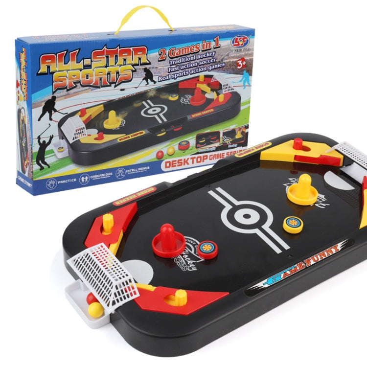 2 In 1 Ice Hockey Desktop Battle Competitive Game Mini Football Table Parent-Child Interactive Ch...