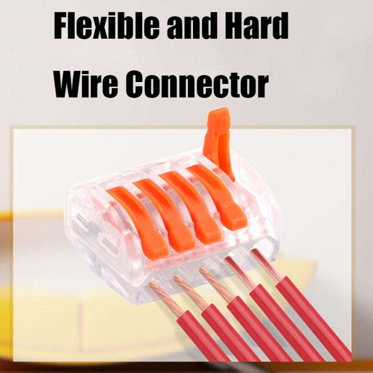 10 PCS VSE-415W Wire Connector Transparent Terminal, VSE-415W