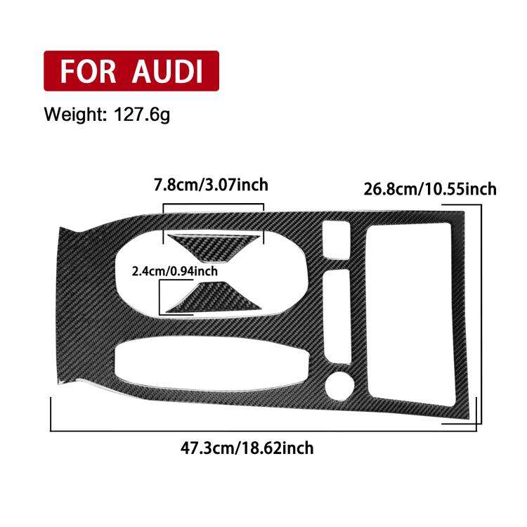 3pcs /Set Center Console Cup Holder Trim Right-Hand Drive For Audi A5 / A5L / S5 Avant / A5 Saloo...
