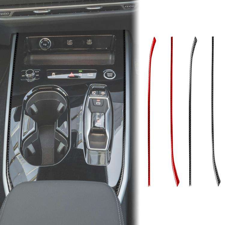 2pcs /Set Gear Shift Side Trim Stickers Right-Hand Drive For Audi A5 / A5L / S5 Avant / A5 Saloon...