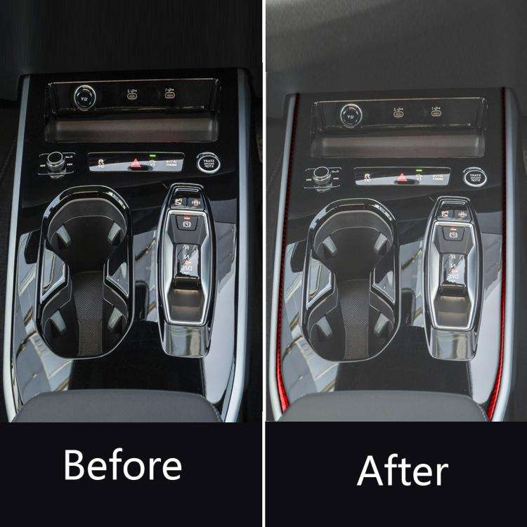 2pcs /Set Gear Shift Side Trim Stickers Right-Hand Drive For Audi A5 / A5L / S5 Avant / A5 Saloon...