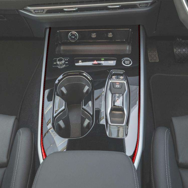 2pcs /Set Gear Shift Side Trim Stickers Right-Hand Drive For Audi A5 / A5L / S5 Avant / A5 Saloon...