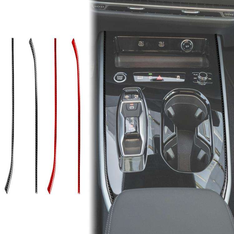 2pcs /Set Gear Shift Side Trim Stickers Left-Hand Drive For Audi A5 / A5L / S5 Avant / A5 Saloon ...