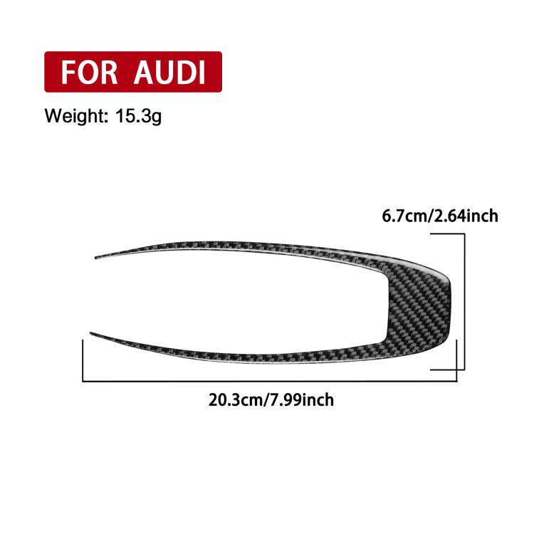 Gear Shift Panel Sticker For Audi A5 / A5L / S5 Avant / A5 Saloon / A6 Avant / A6L