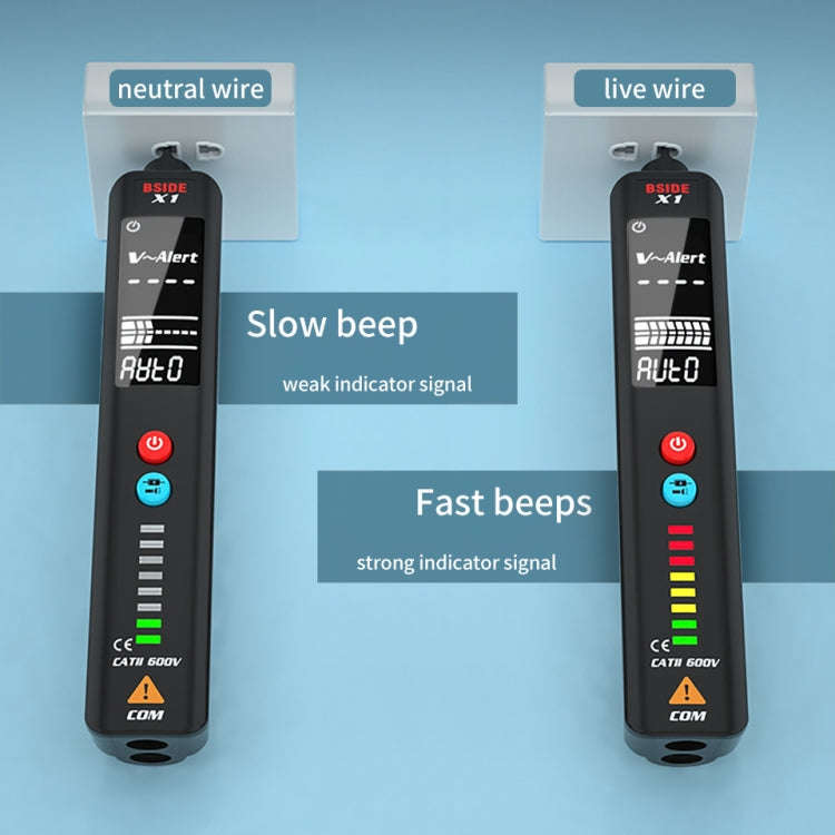 BSIDE X1 Smart Digital Multimeter Test Electric Pen Voltage Detector, X1