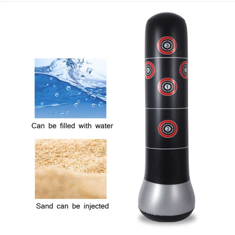 Children Vertical Inflatable Thickened Punching Bag Tumbler Vent Boxing Column, Height: 1.5m, 1.5m