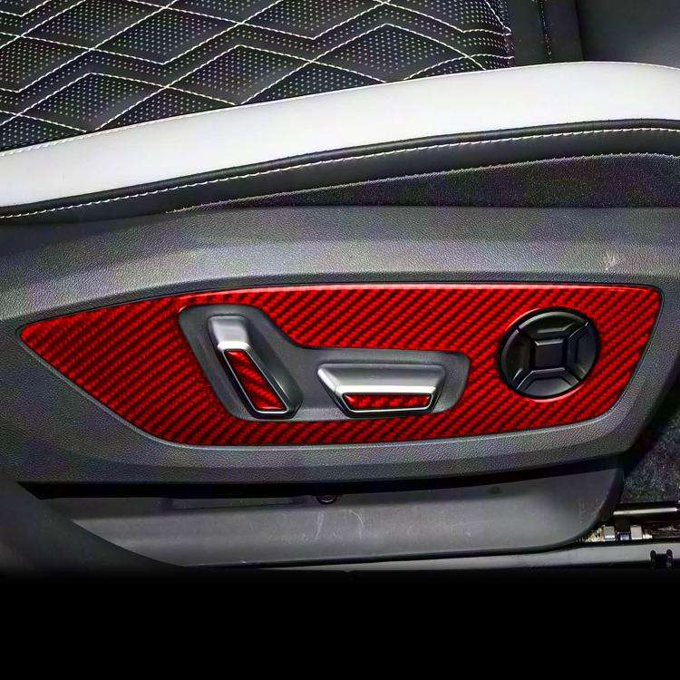 6pcs /Set Adjustment Panel Trim Sticker For Audi A5 / A5L / S5 Avant / A5 Saloon / A6 Avant / A6L