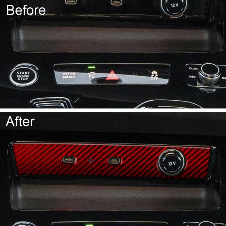 USB Panel Sticker For Audi A5 / A5L / S5 Avant / A5 Saloon / A6 Avant / A6L