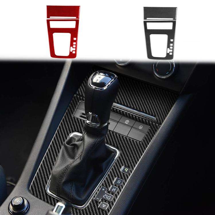 For 2017-2021 Skoda Octavia Right-Hand Drive 2pcs /Set Gear Shift Panel Trim Sticker, Right-Hand ...