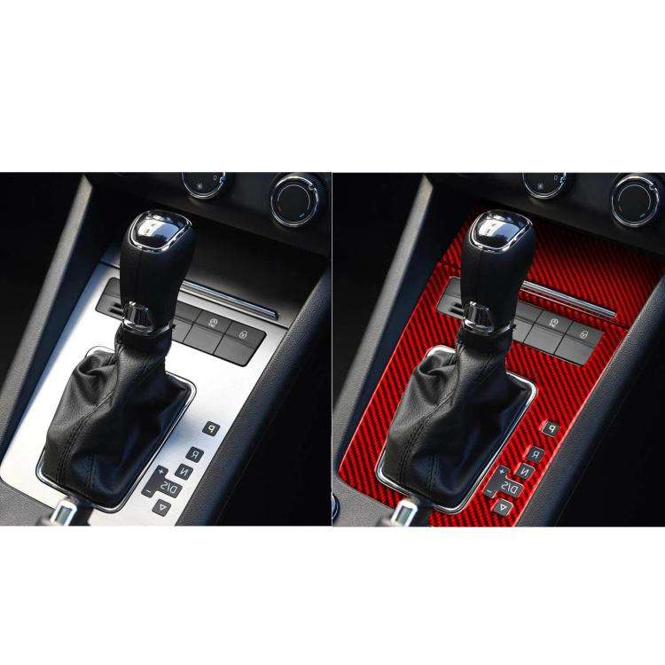 For 2017-2021 Skoda Octavia Right-Hand Drive 2pcs /Set Gear Shift Panel Trim Sticker, Right-Hand ...