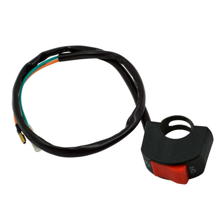 5 PCS Motorcycle Handlebar Tap Switch LED Headlight Break Extinguishing Fire Double Flash Switch,...