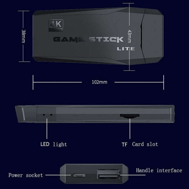 M8 Wireless HDMI Arcade Game Home TV Mini Game Machine with 2 x GamePads, M8  32G (Wireless), M8 ...