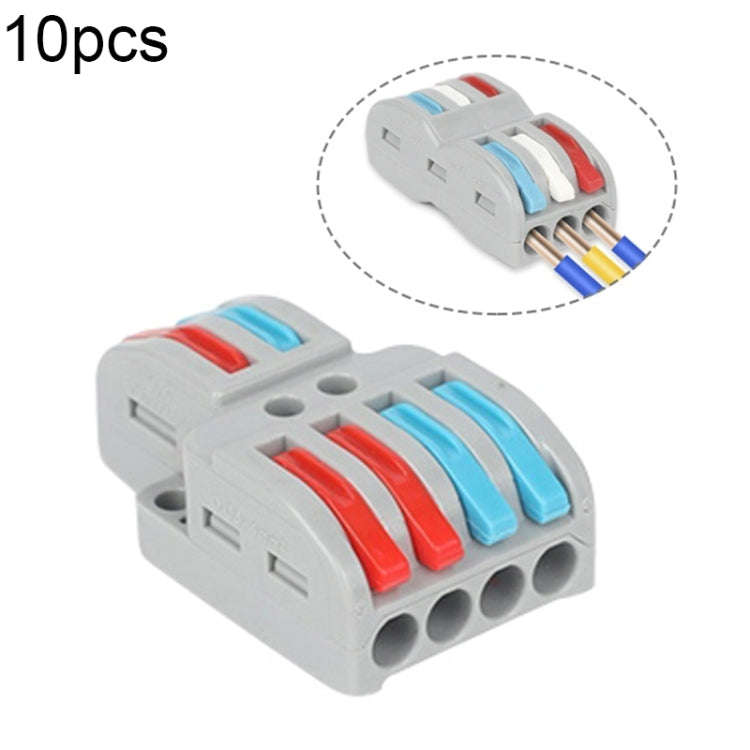 SPL-2 2 In 3 Out Colorful Quick Line Terminal Multi-Function Dismantling Wire Connection Terminal...