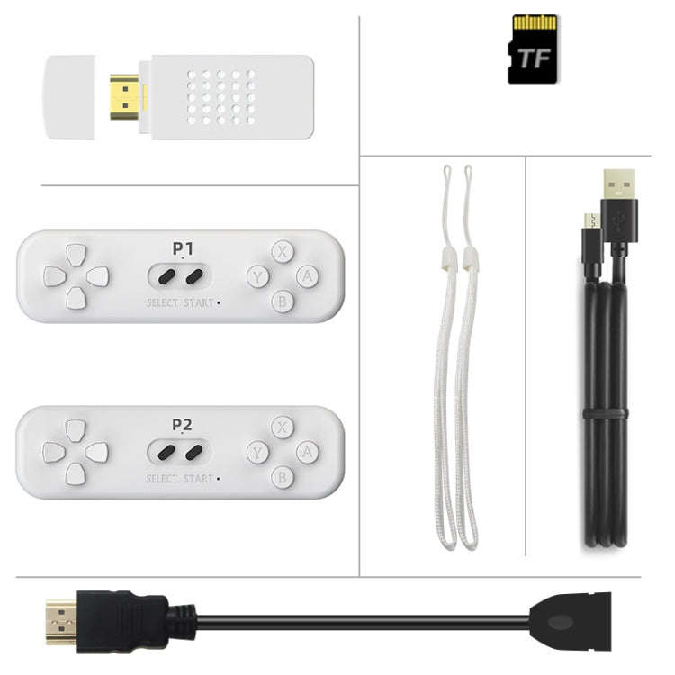 Mini Wireless Doubles HD TV Game Machine, Y2S HD Version (750 Games), Y2S HD PLUS Version (1700 G...