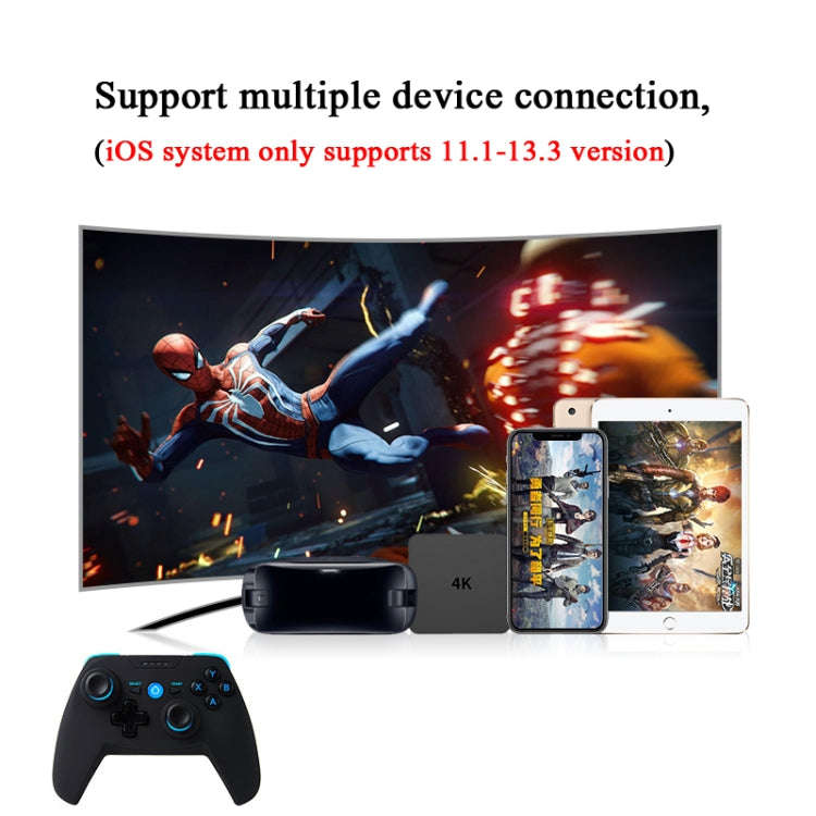 CX-X1  2.4GHz + Bluetooth 4.0 Wireless Game Controller Handle For Android / iOS / PC / PS3, Singl...