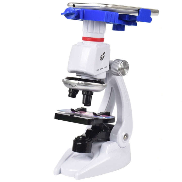 Students Scientific Experimental Equipment Biological Microscope, Style:, C2156 With Phone Holder...