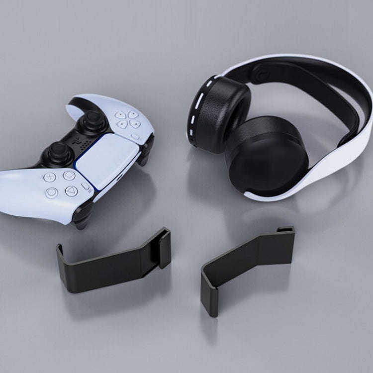 3 Pairs Headphone Handle External Side-Mounted Storage Rack For PS5, AL-P5053