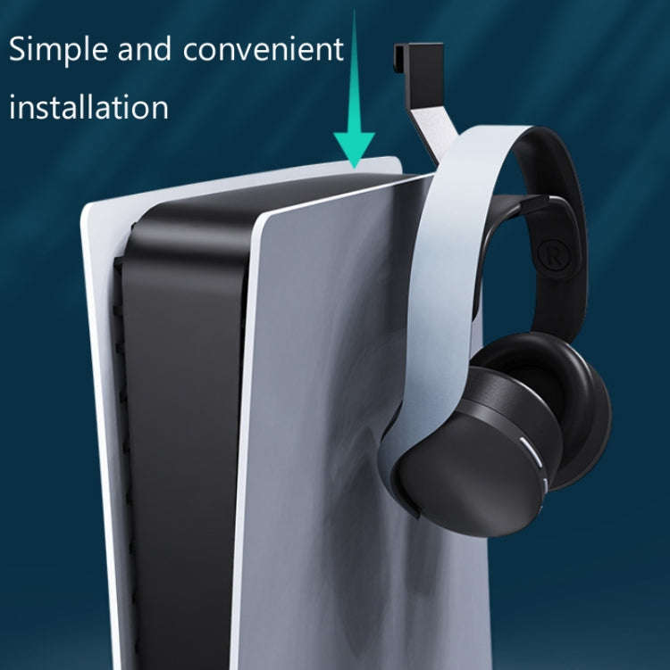 3 Pairs Headphone Handle External Side-Mounted Storage Rack For PS5, AL-P5053