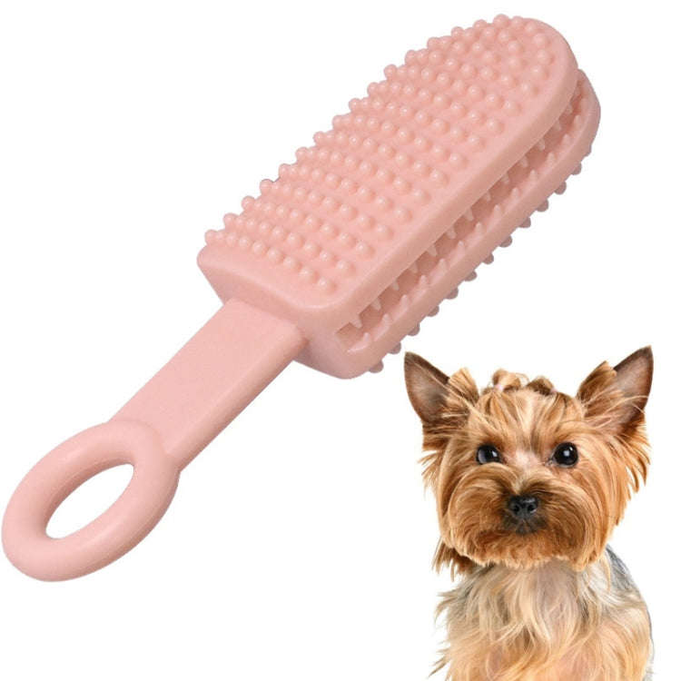 TPR Dog Toy Molar Stick Bite-Resistant Cleaning Teeth Dog Chewing Interactive Anti-Boring Toy, Bl...