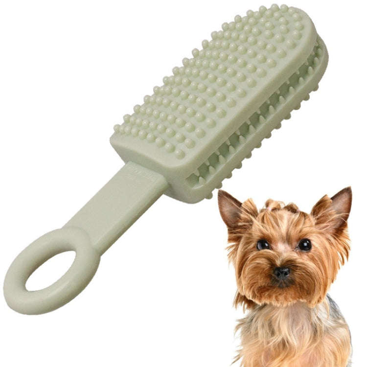TPR Dog Toy Molar Stick Bite-Resistant Cleaning Teeth Dog Chewing Interactive Anti-Boring Toy, Bl...