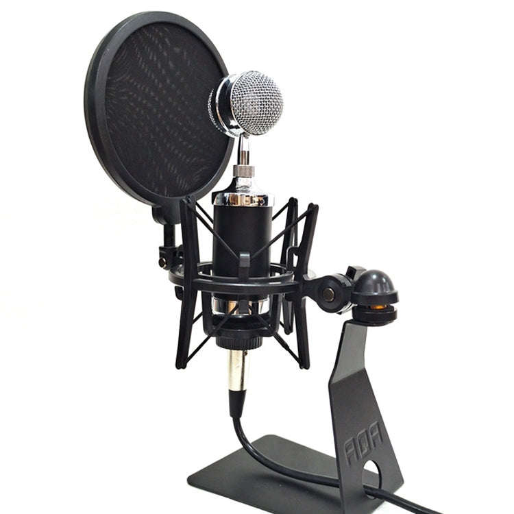 Microphone Shockproof Bracket Condenser Microphone Blowout Cover Set, SH-101