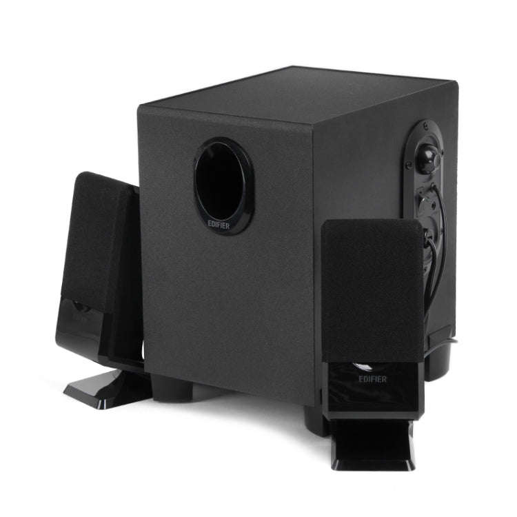 EDIFIER R101V Laptop Audio Home Mini Subwoofer, US Plug, R101V Black