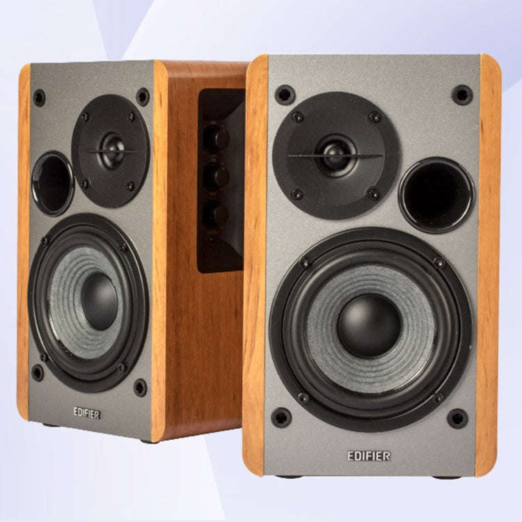 Edifier R1200TII Computer Wooden Audio Notebook Subwoofer, US Plug, R1200TII Wood Grain