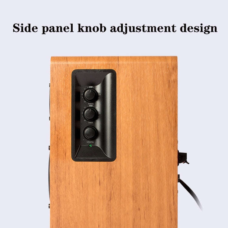 Edifier R1200TII Computer Wooden Audio Notebook Subwoofer, US Plug, R1200TII Wood Grain