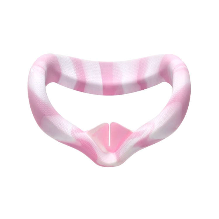 VR Silicone Eye Cover Anti-Sweat And Decontamination Color VR Goggles For Oculus Quest 2, White B...